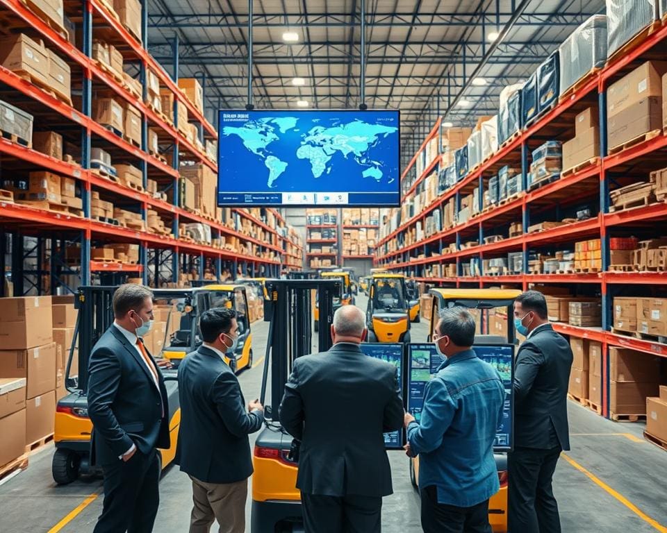 Logistikservice effizient