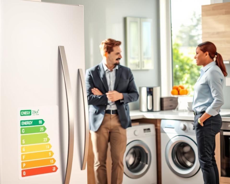Wie wählt man energieeffiziente Geräte aus?