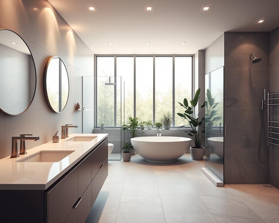 modernes Badezimmer einrichten