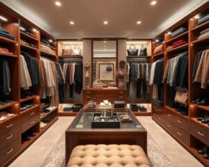 begehbarer Kleiderschrank