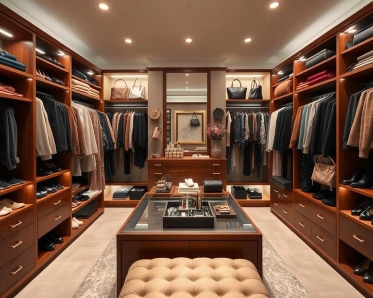 begehbarer Kleiderschrank
