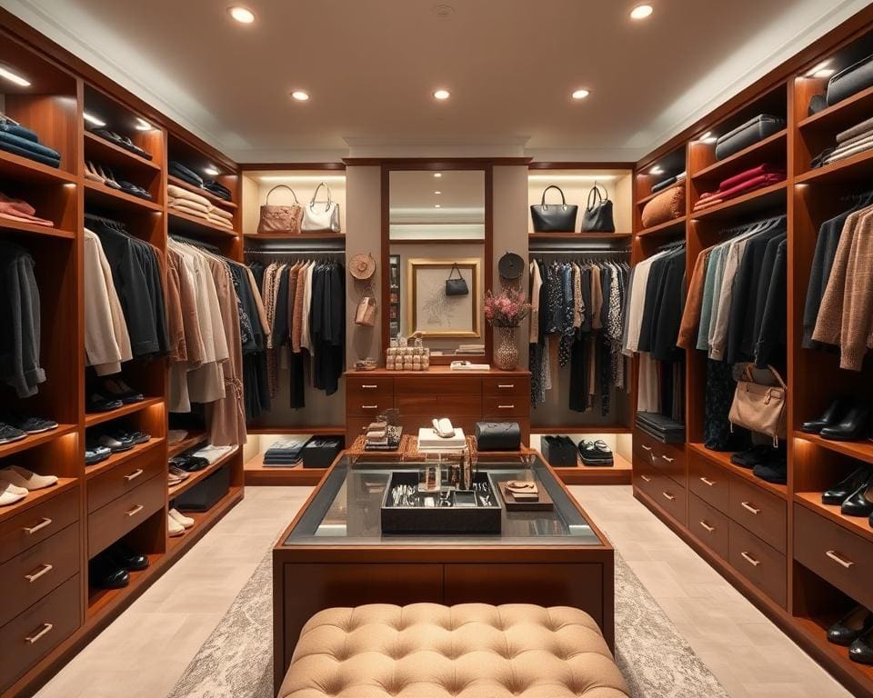 begehbarer Kleiderschrank
