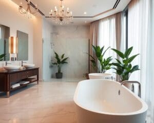 luxuriöse Badezimmer Renovierung