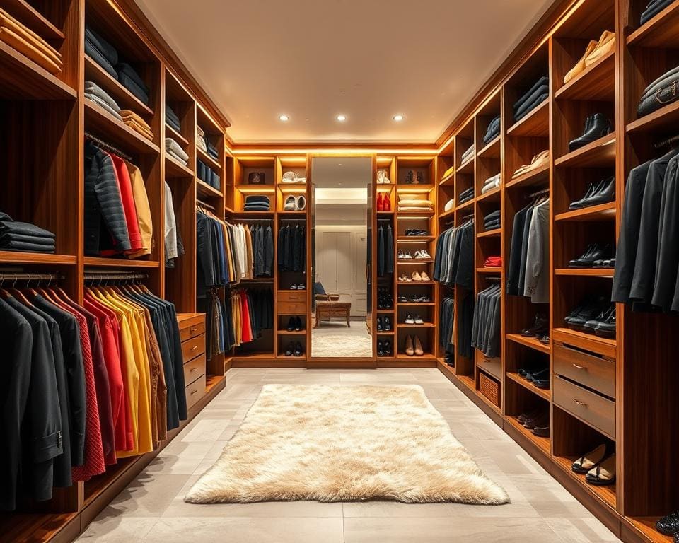 begehbarer Kleiderschrank