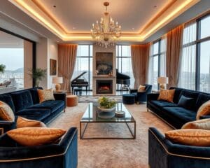 luxuriöses Wohnzimmer