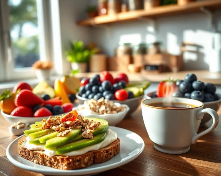 gesundes Frühstück
