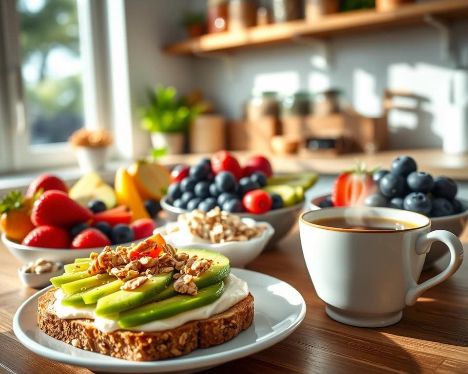 gesundes Frühstück