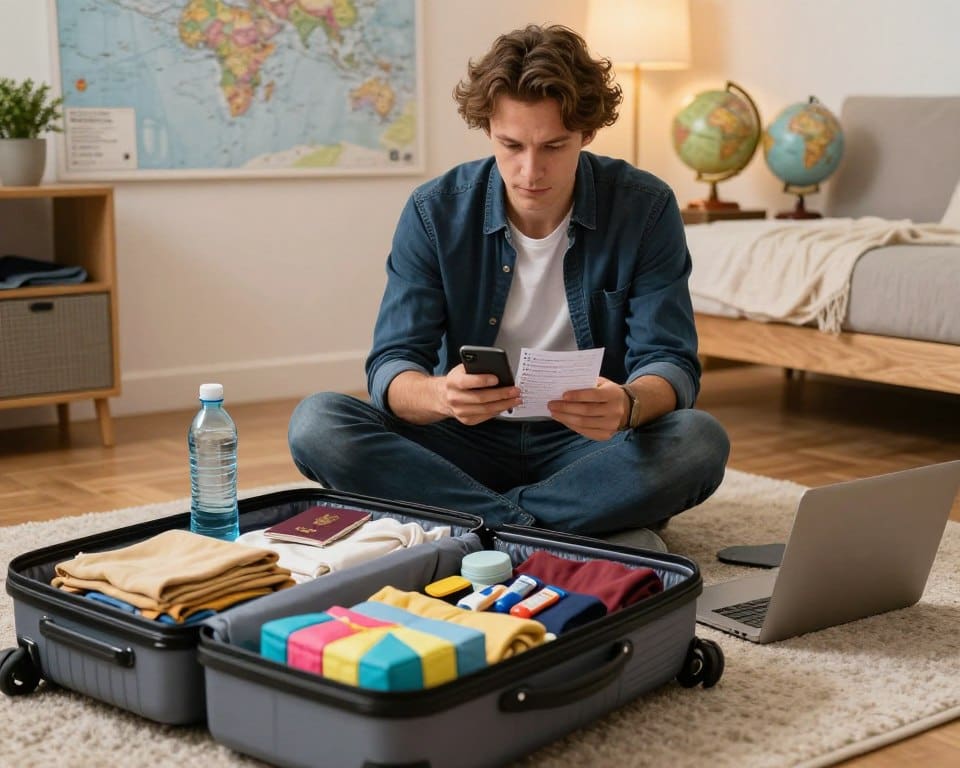 Handgepäck clever packen