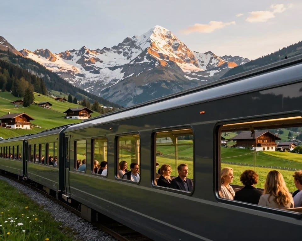 Luxuszug durch die Schweiz