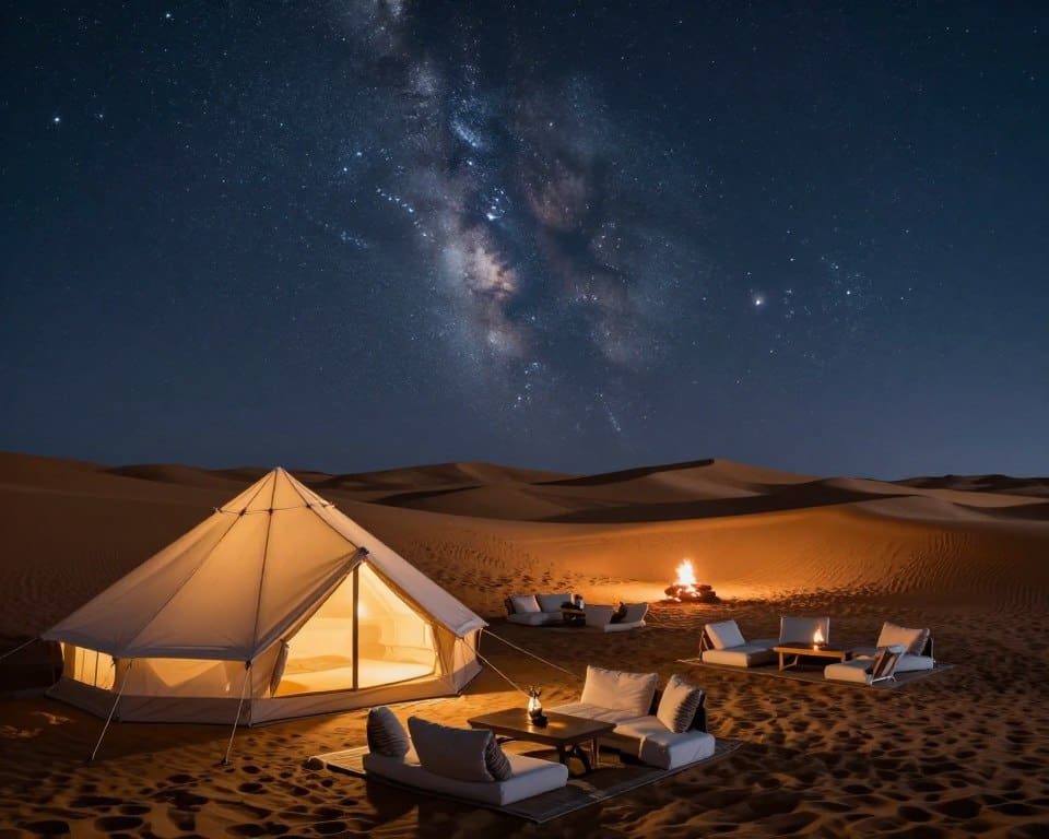Luxuscamping im Oman